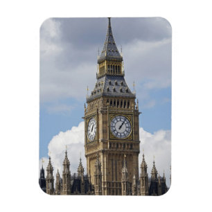 Magnet Flexible Big Ben et Chambres du Parlement, Londres,