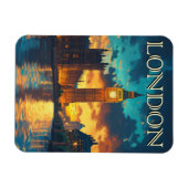Magnet Flexible Big Ben, Londres Travel (Horizontal)