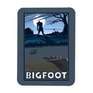 Magnet Flexible Big Foot à travers le terrain de golf