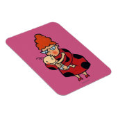 Magnet Flexible Big Hello Hugs de la tante en rouge (Côté Droit)