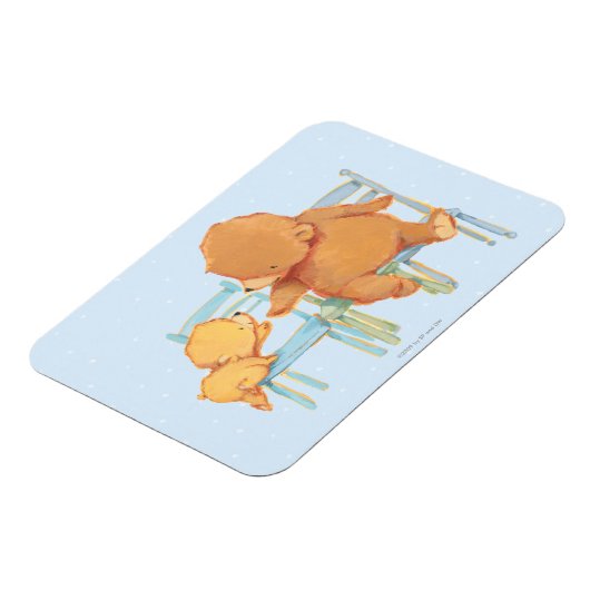 Magnet Flexible Big Ours Brown Aide Petit Ours Jaune (Côté Gauche)