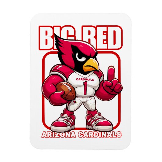 Magnet Flexible Big Red n°1 (Vertical)