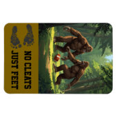 Magnet Flexible Bigfoot jouant à un aimant de football (Horizontal)