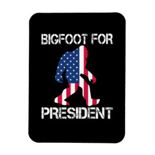 Magnet Flexible Bigfoot pour président drôle Bigfoot