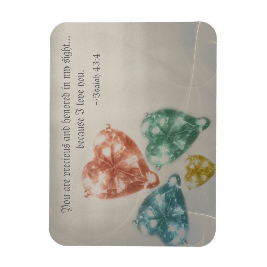 Magnet Flexible Bijoux précieux Écriture (Vertical)