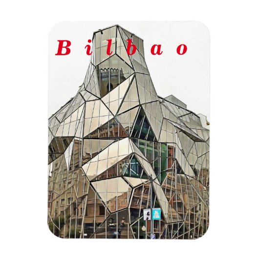 Magnet Flexible Bilbao. n° 28 (Vertical)