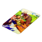 Magnet Flexible billy chèvre gruff et troll (Côté Gauche)