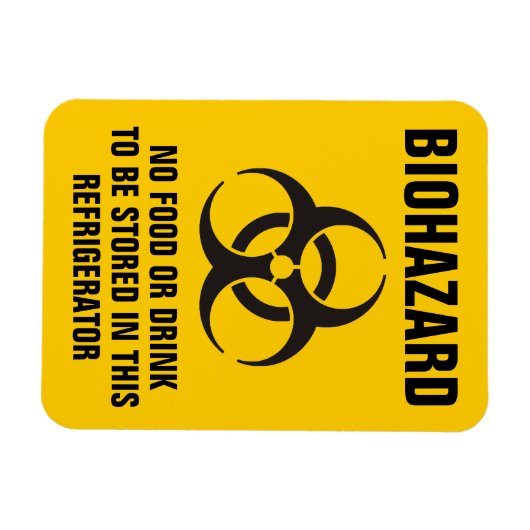 Magnet Flexible Biohazard icon (Horizontal)