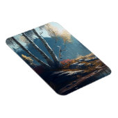 Magnet Flexible Birches Northern Ireland Round, Birch View (Côté Droit)