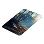 Magnet Flexible Birches Northern Ireland Round, Birch View (Côté Gauche)