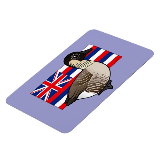 Magnet Flexible Birdable d'État d'Hawaii : Nene (Côté Gauche)