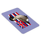 Magnet Flexible Birdable d'État d'Hawaii : Nene (Côté Droit)