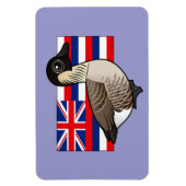 Magnet Flexible Birdable d'État d'Hawaii : Nene (Vertical)