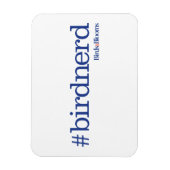Magnet Flexible #birdnerd (Vertical)