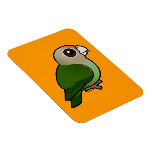 Magnet Flexible Birdorable Cape Parrot (Côté Droit)