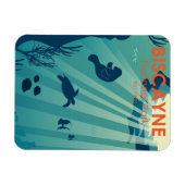 Magnet Flexible Biscayne National Park Floride Sous-marin Maritime (Horizontal)