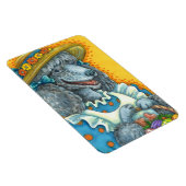 MAGNET FLEXIBLE BISCUITS DE CHIENS ET BASSIN D'OEUFS DE PÂQUES, PO (Côté Droit)