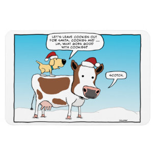 Magnet Flexible Biscuits et écossais pour l'aimant de Père Noël