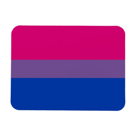 Magnet Flexible Bisexual pride (Horizontal)