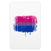 Magnet Flexible Bisexual Pride Colors affligés (Vertical)