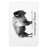 Magnet Flexible Bison américain (Vertical)