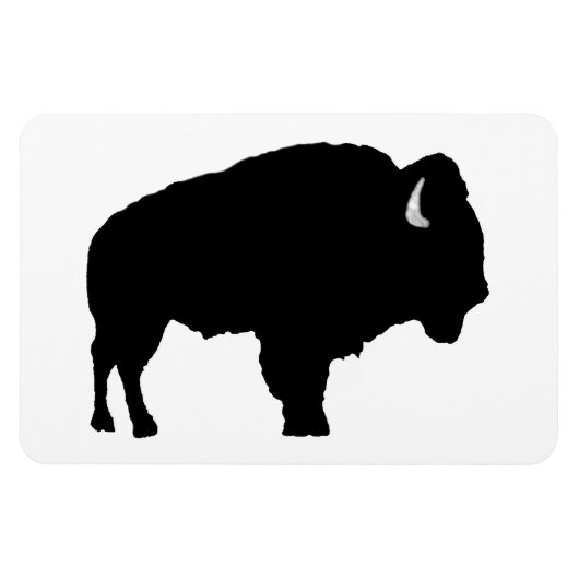 Magnet Flexible Bison américain (Horizontal)