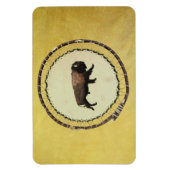 Magnet Flexible Bison galopant (Vertical)