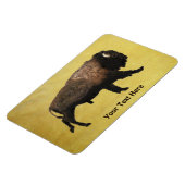 Magnet Flexible Bison galopant (Côté Gauche)