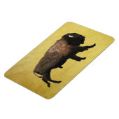 Magnet Flexible Bison galopant (Côté Gauche)