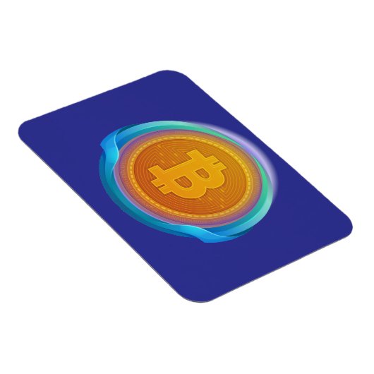 MAGNET FLEXIBLE BITCOIN CRYPTOCURANCE (Côté Droit)