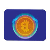 MAGNET FLEXIBLE BITCOIN CRYPTOCURANCE (Horizontal)