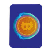 MAGNET FLEXIBLE BITCOIN CRYPTOCURANCE (Vertical)