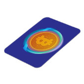 MAGNET FLEXIBLE BITCOIN CRYPTOCURANCE (Côté Gauche)
