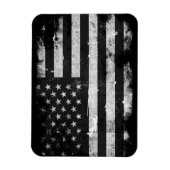 Magnet Flexible Black and White Grunge (Vertical)