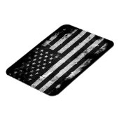 Magnet Flexible Black and White Grunge (Côté Gauche)