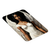 Magnet Flexible Black Girl Angel Angelcore Art (Côté Droit)