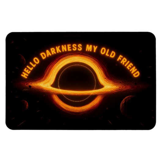 Magnet Flexible Black Hole Interstellar Conversation (Horizontal)