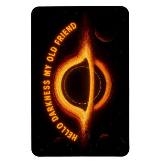 Magnet Flexible Black Hole Interstellar Conversation (Vertical)