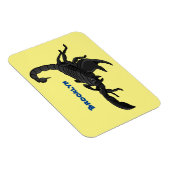 Magnet Flexible Black hungry scorpion (Côté Droit)
