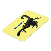 Magnet Flexible Black hungry scorpion (Côté Gauche)