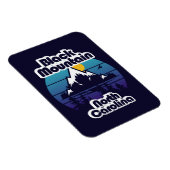 Magnet Flexible Black Mountain, Caroline du Nord (Côté Droit)