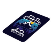 Magnet Flexible Black Mountain, Caroline du Nord (Côté Gauche)