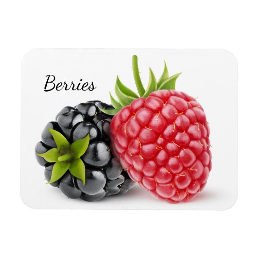 Magnet Flexible Blackberry et framboise (Horizontal)