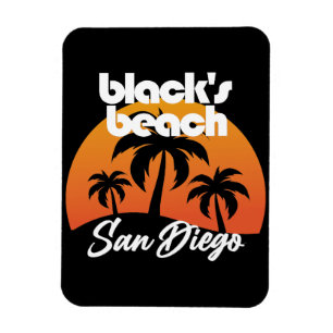 Magnet Flexible Black's Beach, San Diego