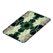 Magnet Flexible Blanc Azalea Fleurs Cadre Ajouter Votre Photo (Côté Gauche)