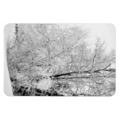 Magnet Flexible Blancs d'hiver (Horizontal)