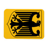 Magnet Flexible Blason de l'Allemagne (Horizontal)