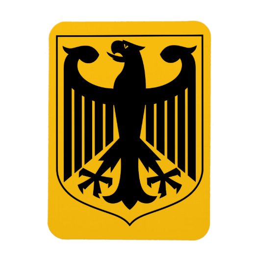 Magnet Flexible Blason de l'Allemagne (Vertical)