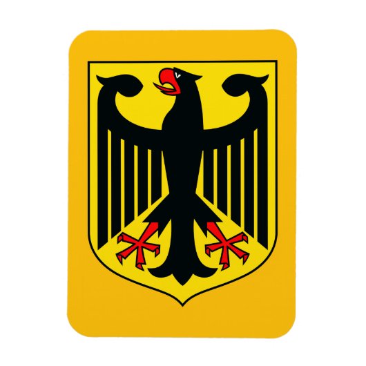 Magnet Flexible Blason de l'Allemagne (Vertical)