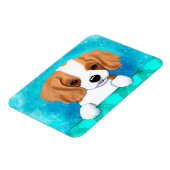 Magnet Flexible Blenheim Cavalier Spaniel Chiot (Côté Gauche)